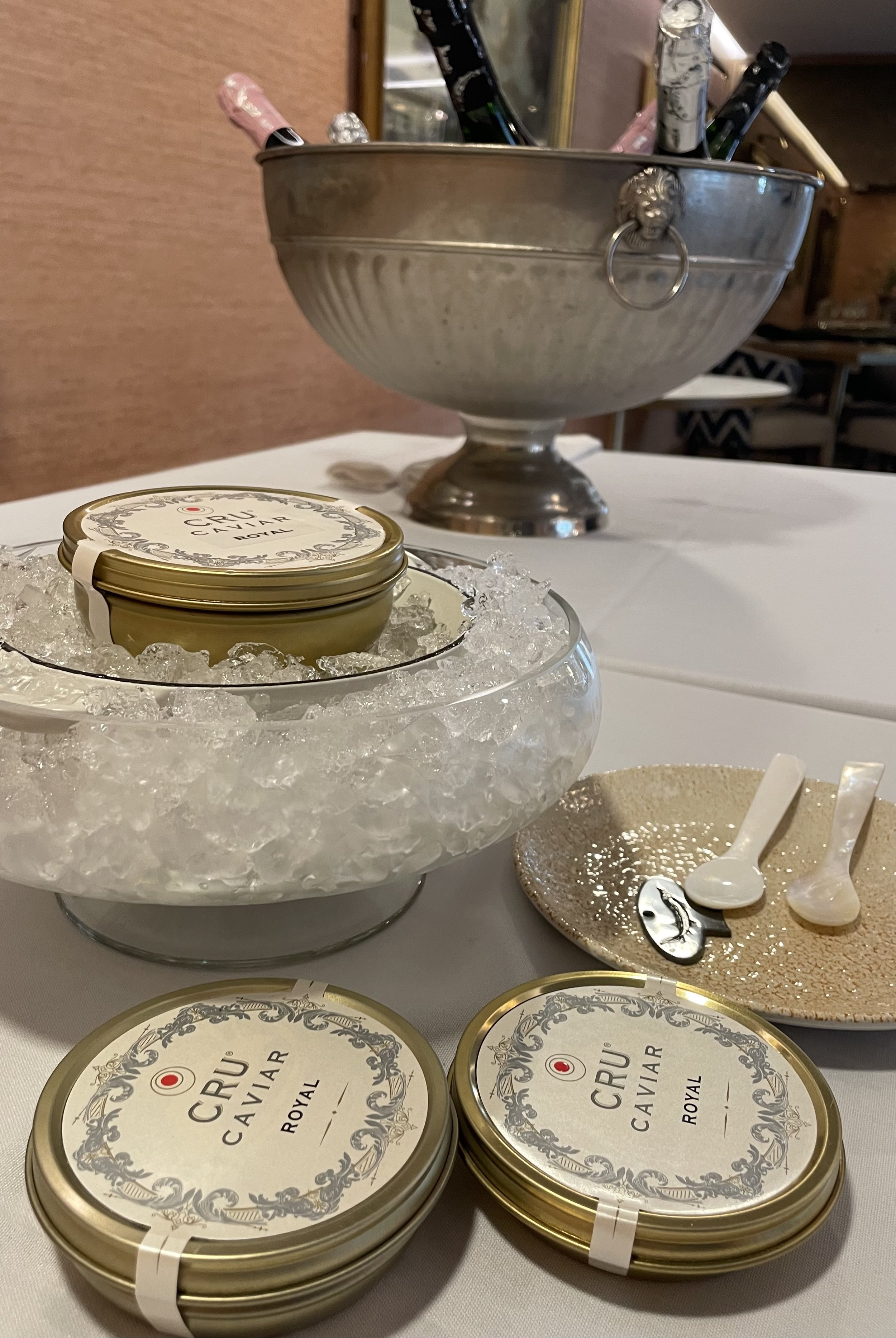 Caviar Pairing with Greyfriars British Sparkling Wines